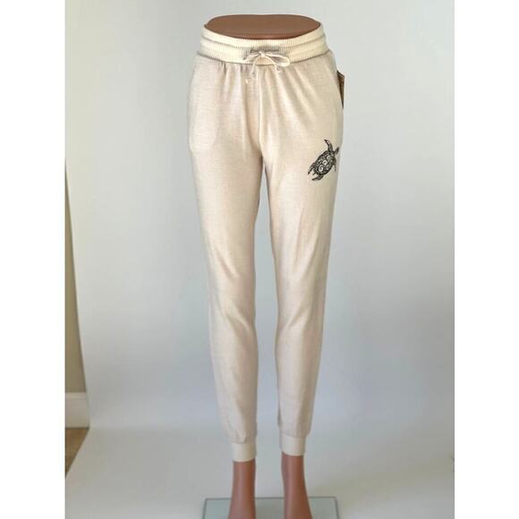 Farinze Jogger Pants with Turtle Graphic - Picture 1 of 5